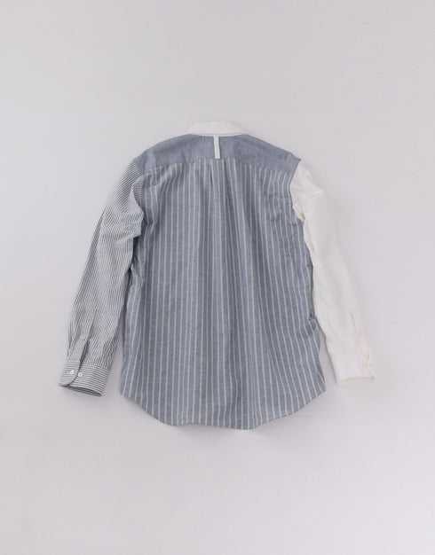 04 Oxford patchwork shirt